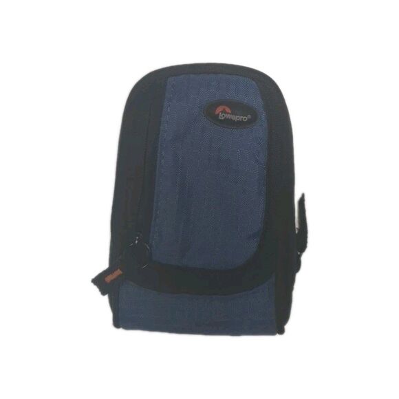 Lowepro Ridge 10 Camera Bag Zippered Soft Carrying Case Pouch Blue Black - Picture 6 of 6